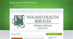 Desktop Screenshot of nolandhospitals.com